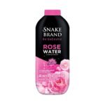SNAKE BRAND TALCUM ROSE WATER 250G.