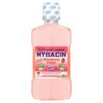 MYBACIN JUNIOR MOUTHWASH STRAWBERRY 250ML.