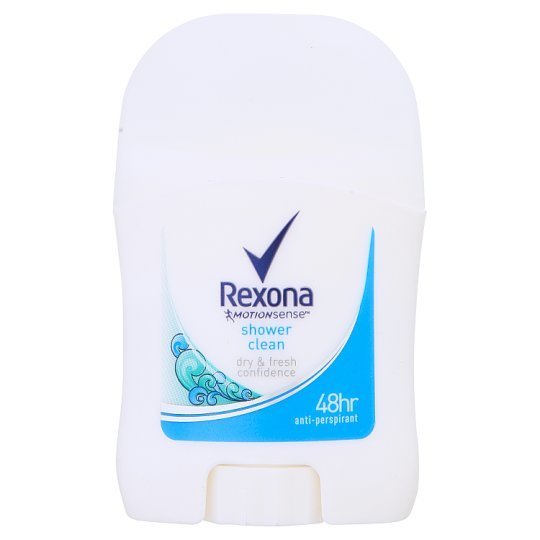 L010103-0652.jpg REXONA DEODORANT STICK SHOWER GREEN-BLUE 20G. - Image 1