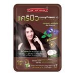 CAREBEAU HAIR COLOR SHAMPOO BROWN 30ML.