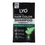 LYO HAIR COLOR SHAMPOO BLACK 30 ML