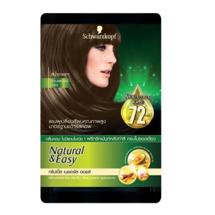 NATURAL EASY COLOR SHAMPOO STUNNING ASH 37ML