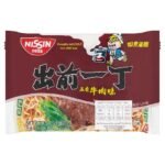 NISSIN NOODLE BEEF FLAVOUR 100G