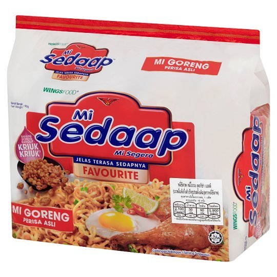 L0203010355.jpg MI SEDAAP MI GORENG PERISA ASLI 90GX5 - Image 1