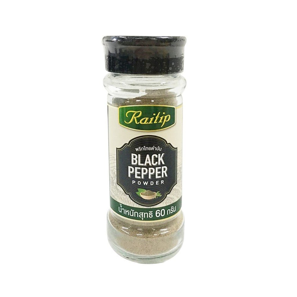 L0204040132.jpg RAITIP GROUND BLACK PEPPER 60G. - Image 1