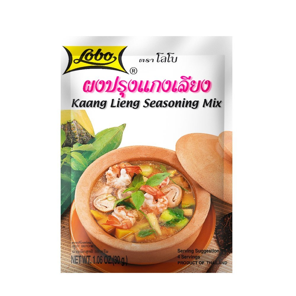 L0204070244.jpg LOBO KAENG LIENG SEASONING MIX 30G. - Image 1