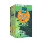 DILMAH GREEN TEA WITH MINT AND GINGER 37.5G.