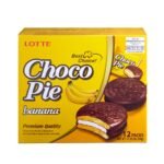LOTTE CHOCO PIE BANANA 28G P12