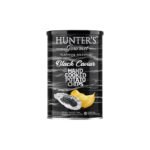 HUNTERS POTATO CHIPS BLACK CAVIAR 150G.