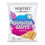 HUNTERS QUINOA CHIPS PERUVIAN PINKSALT75