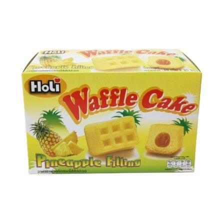 HOLI WAFFLE CAKE PINEAPPLE CREAM 15G PACK 10