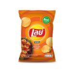 LAYS RIDGED ROCK BBQ 71G.