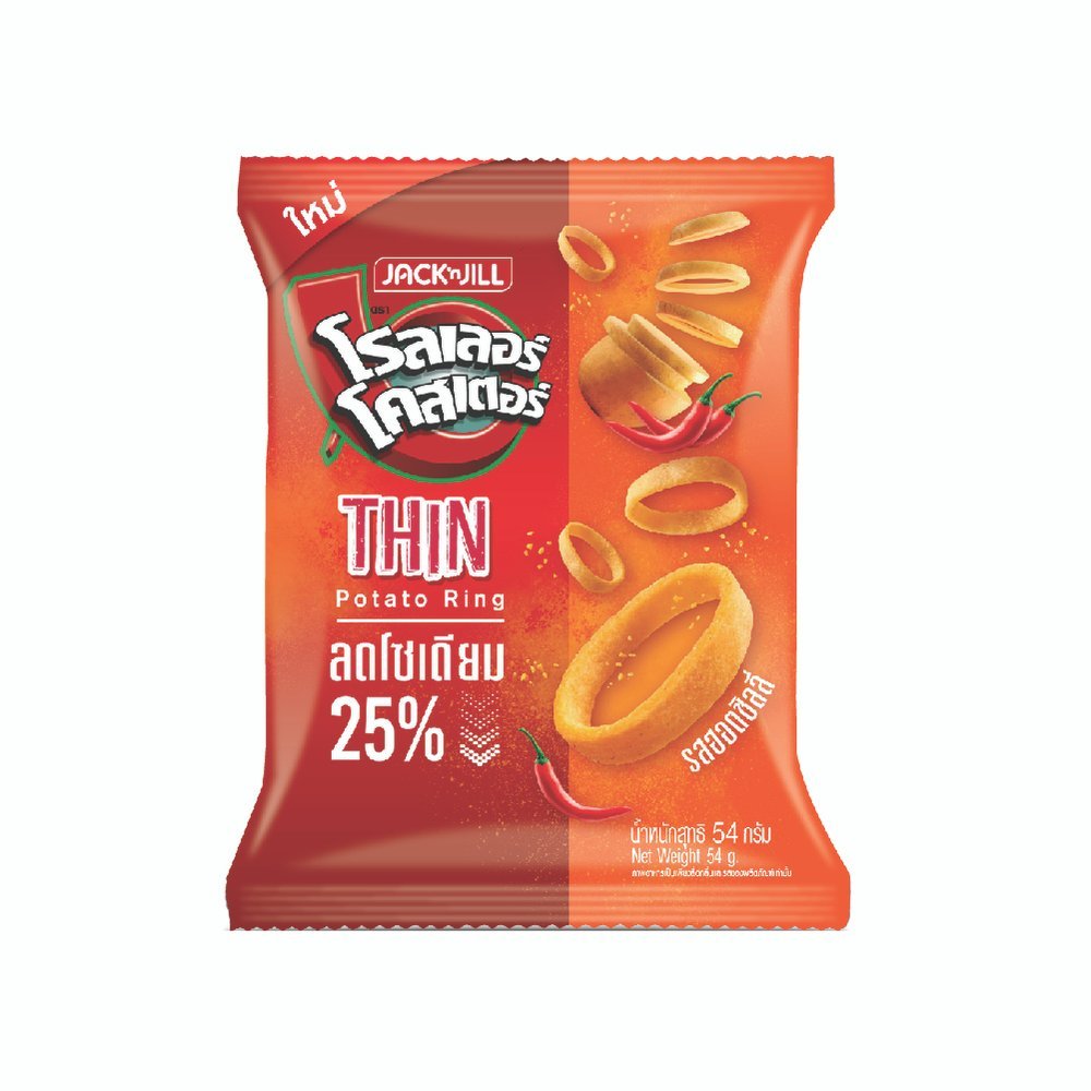 L0407040037.jpg ROLLER COASTER THIN RING HOT CHILI 54G. - Image 1