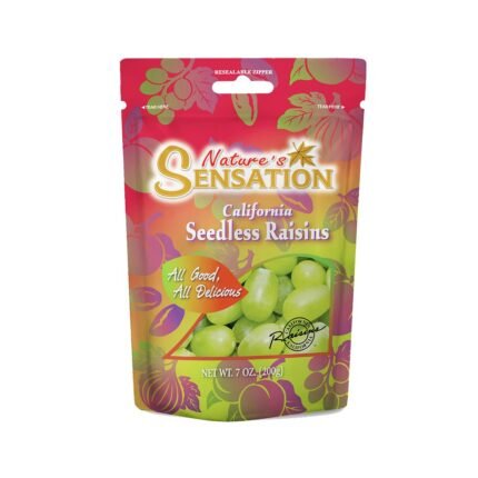NATURE SENSATION SEEDLESS RAISINS 200 G.