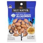 NUT NATUR SEA SALT ROASTED ALMONDS 35G.