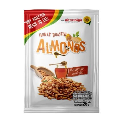 FLOWER FOOD HONEY ROASTED ALMONDS 25 G.