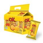 OK THIN BISCUIT CHEESE 25G X12