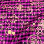 CHECKERED PRINTED SILK-277