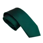 DARK GREEN TIE