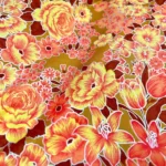 FLORAL PRINTED SILK-103