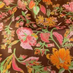 FLORAL PRINTED SILK-106