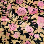 FLORAL PRINTED SILK-107