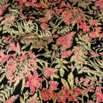 FLORAL PRINTED SILK-111