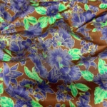 FLORAL PRINTED SILK-113