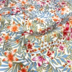 FLORAL PRINTED SILK-143