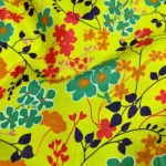 FLORAL PRINTED SILK-153
