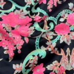 FLORAL PRINTED SILK-162