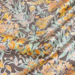 FLORAL PRINTED SILK-167