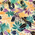 FLORAL PRINTED SILK-184