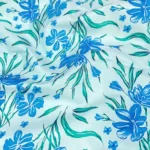 FLORAL PRINTED SILK-192