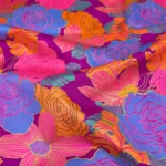 FLORAL PRINTED SILK-83