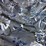 NATURE PRINTED SILK-218