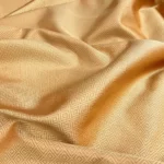 ORANGE GOLD BROCADE SILK-13