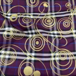 TARTAN PRINTED SILK-271