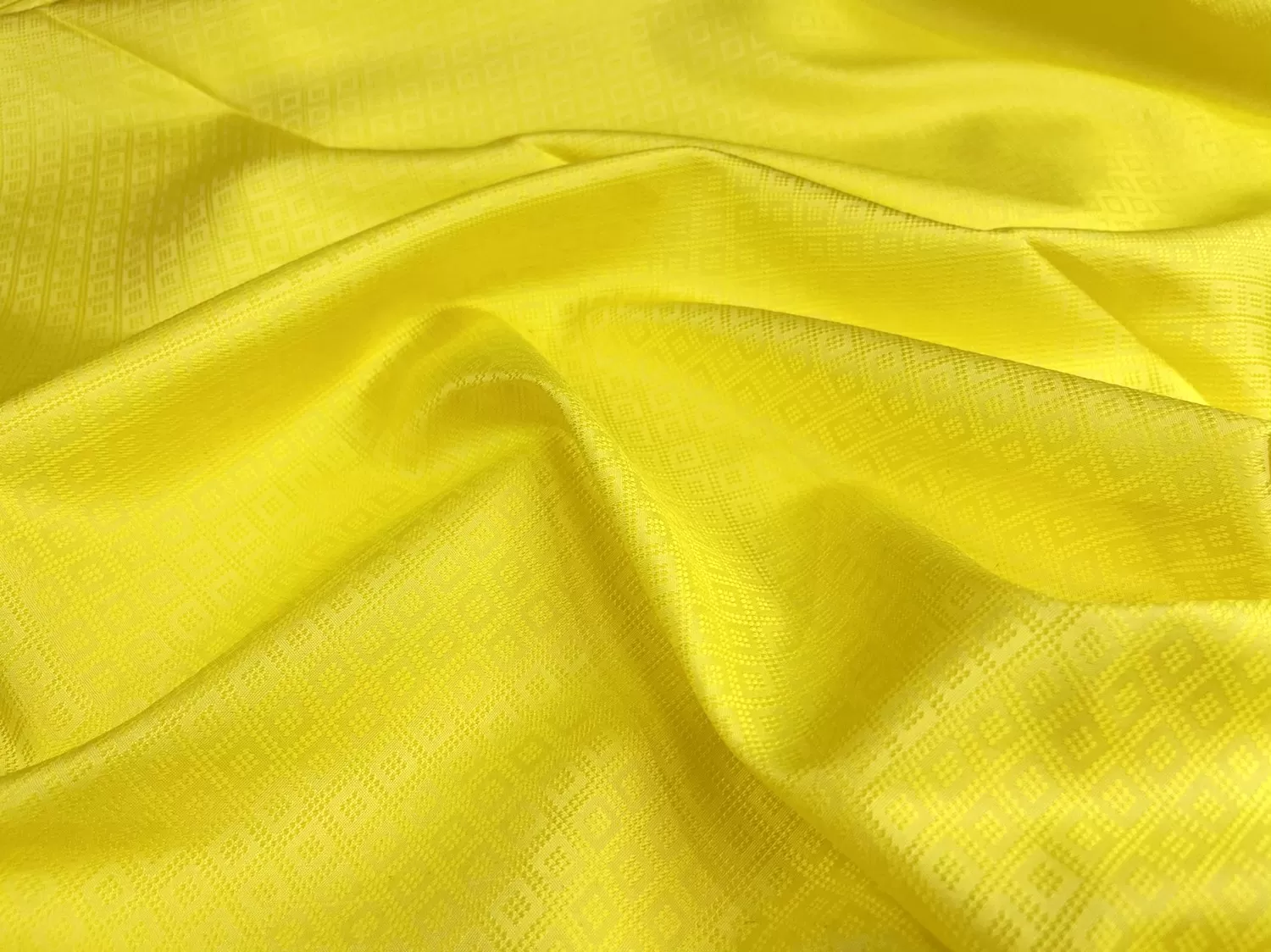 YELLOW BROCADE SILK-16 YELLOW BROCADE SILK-16 - Image 1