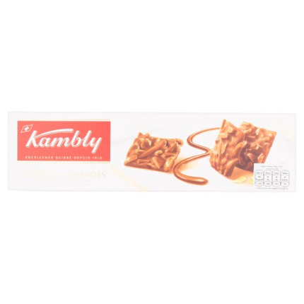 KAMBLY BISCUIT CARRE AUX AMANDES 80G